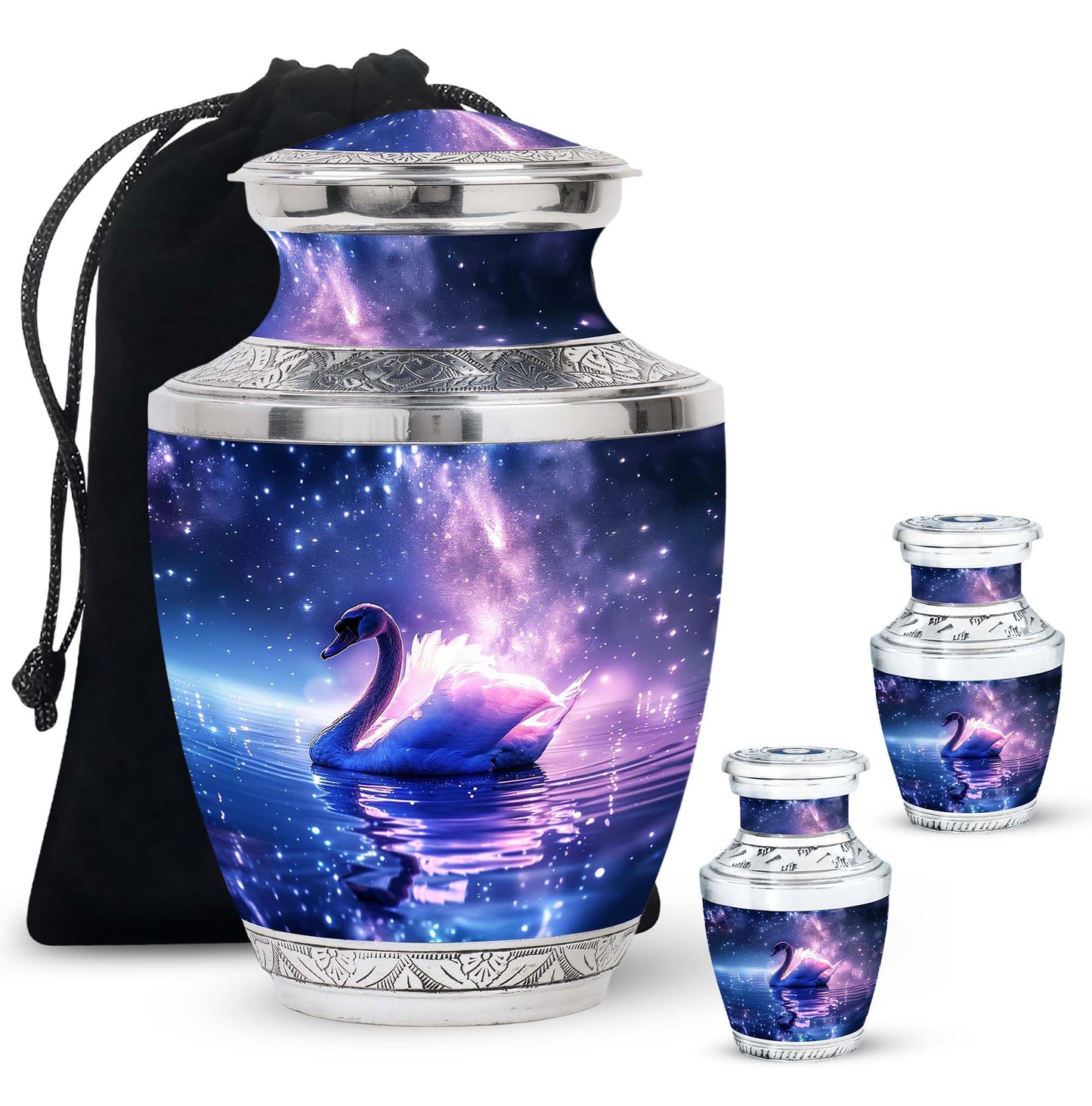 Personalized Bird Cremation Urn for Mom - 10-inch, 200 cu in - Yatskia