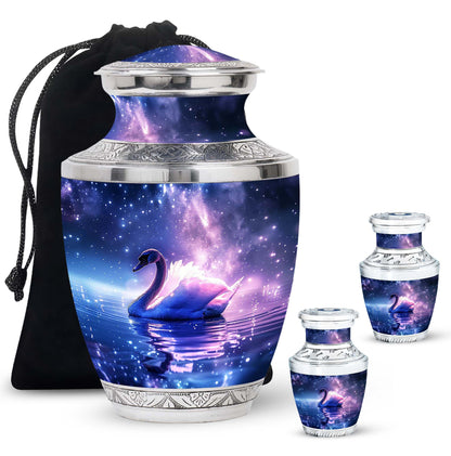 Personalized Bird Cremation Urn for Mom - 10-inch, 200 cu in - Yatskia