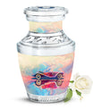Vibrant Car Design Cremation Urn for Human Ashes - Burial Urns For Ashes