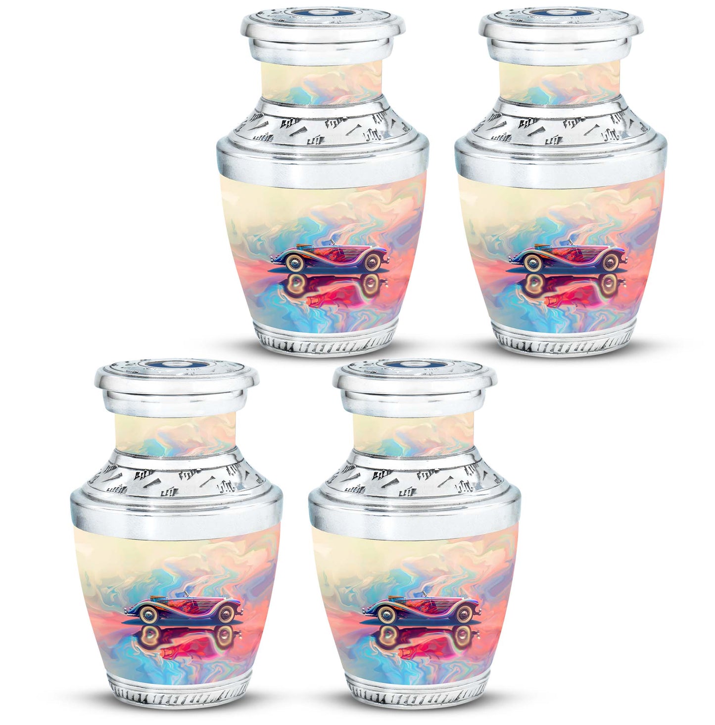 Personalized Car Cremation Urn for Human Ashes - 10-inch, 200 cu in - Yatskia