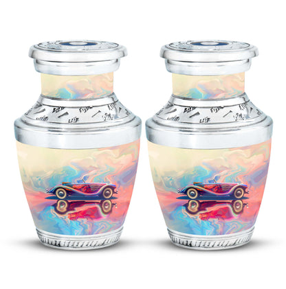 Personalized Car Cremation Urn for Human Ashes - 10-inch, 200 cu in - Yatskia