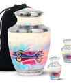 Vibrant Car Design Cremation Urn for Human Ashes - Burial Urns For Ashes