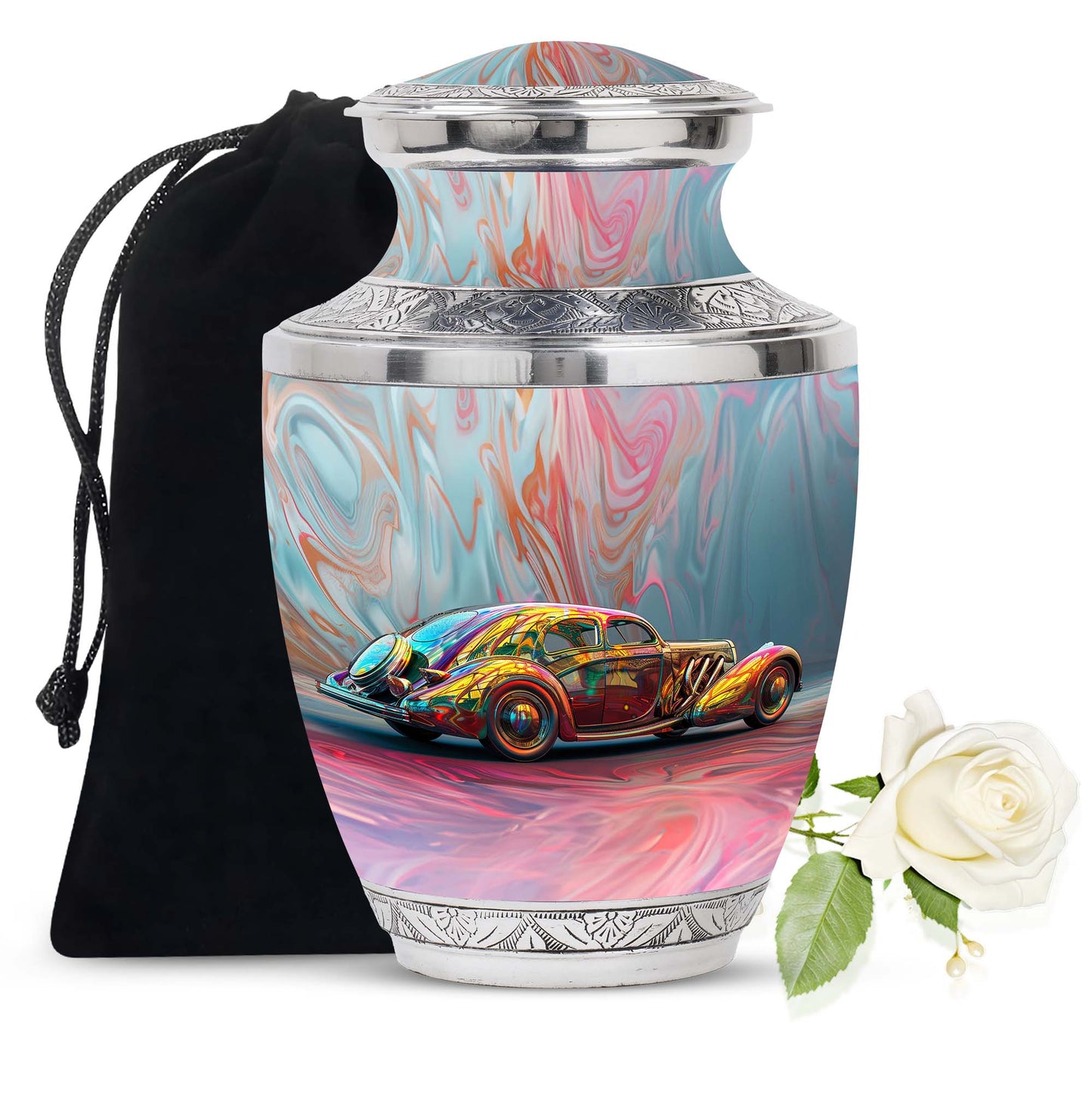 Personalized Bird Cremation Urn for Men & Women - 10-inch, 200 cu in - Yatskia