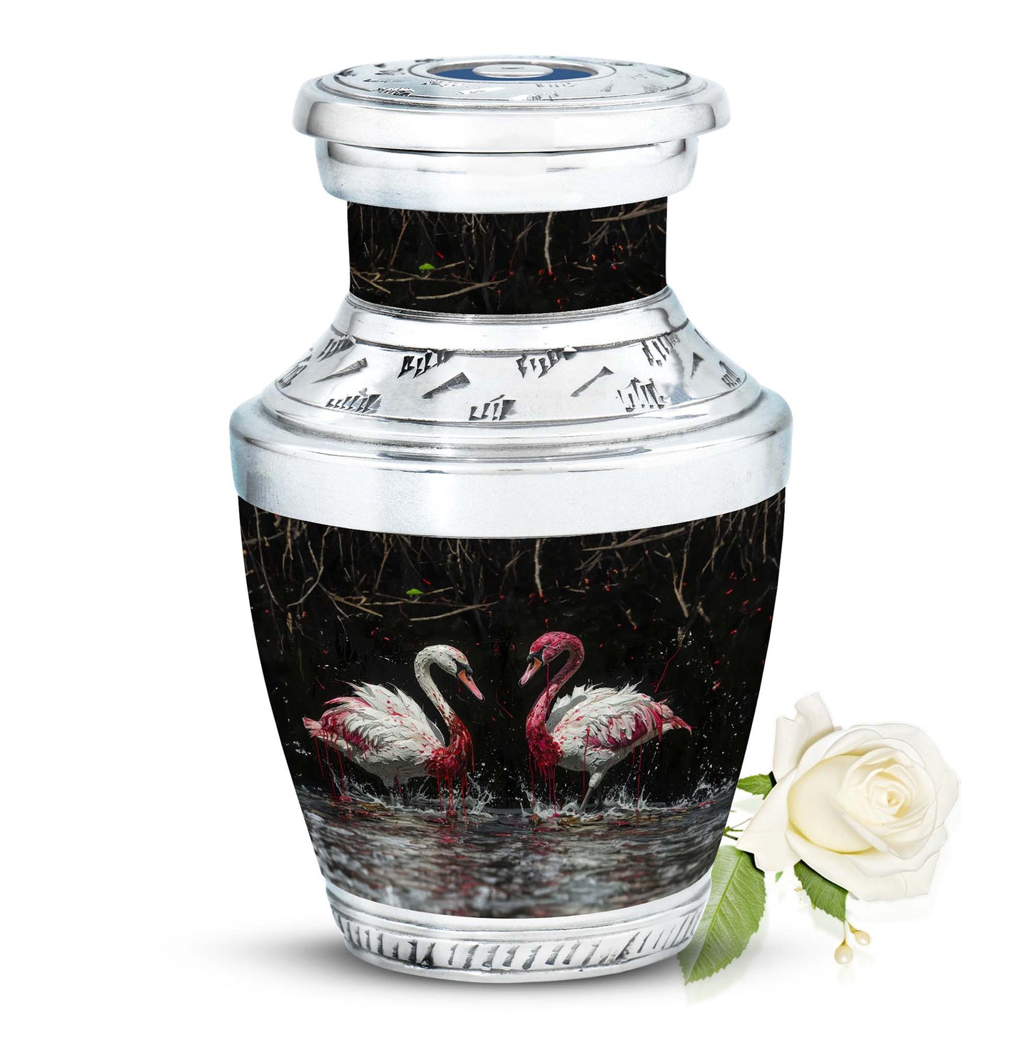 Personalized Bird Cremation Urn for Adult - 10-inch, 200 cu in - Yatskia