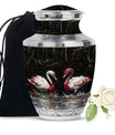 Swan Pair Cremation Urns For Human Ashes - Funeral Urns For Adult
