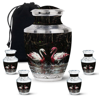 Personalized Bird Cremation Urn for Adult - 10-inch, 200 cu in - Yatskia