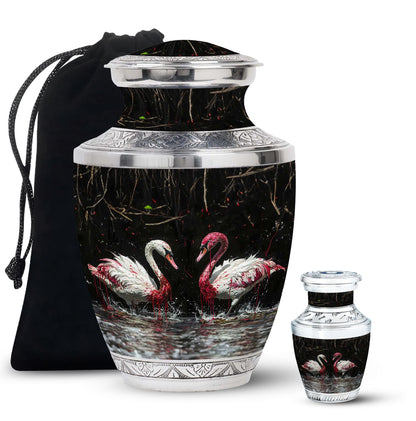 Personalized Bird Cremation Urn for Adult - 10-inch, 200 cu in - Yatskia