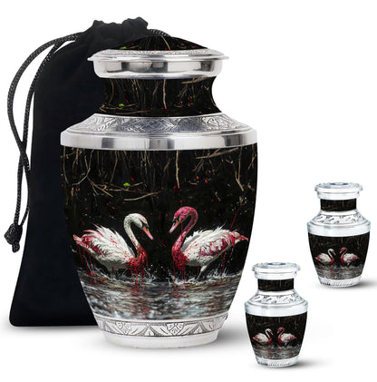 Personalized Bird Cremation Urn for Adult - 10-inch, 200 cu in - Yatskia