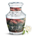 Cherry Blossom Cremation Urns For Human Ashes - Swan Urns For Adults