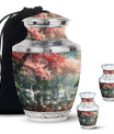 Cherry Blossom Cremation Urns For Human Ashes - Swan Urns For Adults