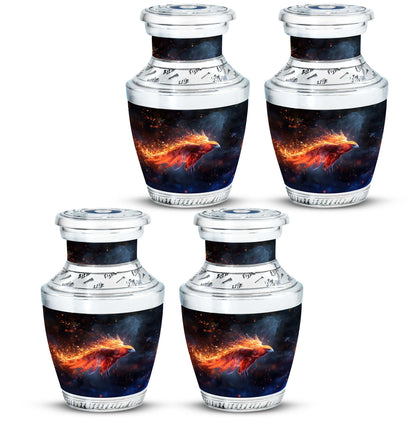 Personalized Eagle Cremation Urn for Men - 10-inch, 200 cu in - Yatskia