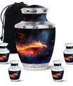 Phoenix Rising Cremation Urns For Large Human - Funeral Urns For Men