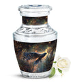 Black Raven Funeral Urn for Human Ashes - Cremations Urns For Adults