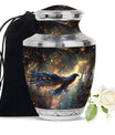 Black Raven Funeral Urn for Human Ashes - Cremations Urns For Adults