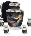 Black Raven Funeral Urn for Human Ashes - Cremations Urns For Adults