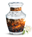 Elegant Phoenix Bird Cremation Urn - Unique Memorial Keepsake for Ashes