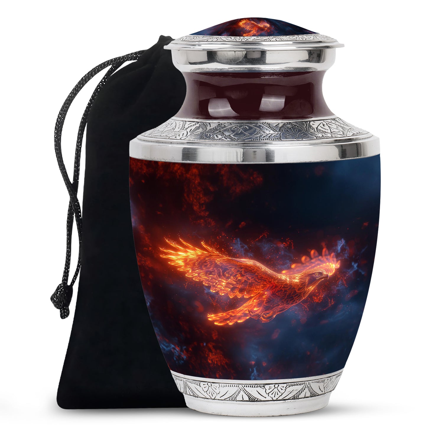 Phoenix Bird Cremation Urn for Human Ashes - Urn for Men & Women