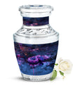 Purple Snake Cremation Urns For Human Ashes - Memorial Urn for Adults