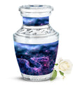 Mystic Blue Snake Cremation Urns For Human Ashes - Funeral Urns For Ashes