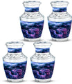 Mystic Blue Snake Cremation Urns For Human Ashes - Funeral Urns For Ashes