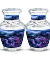 Mystic Blue Snake Cremation Urns For Human Ashes - Funeral Urns For Ashes