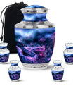 Mystic Blue Snake Cremation Urns For Human Ashes - Funeral Urns For Ashes