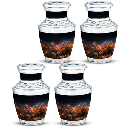 Personalized Butterfly Cremation Urn for Mom - 10-inch, 200 cu in - Yatskia