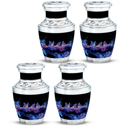 Personalized Butterfly Cremation Urn for Human Ashes - 10-inch, 200 cu in - Yatskia
