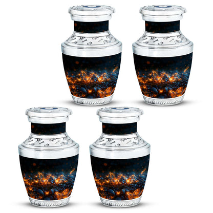 Personalized Butterfly Cremation Urn for Adult - 10-inch, 200 cu in - Yatskia