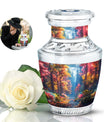 Beautiful Forest Cremation Urn - Large Decorative Urn For Human Ashes