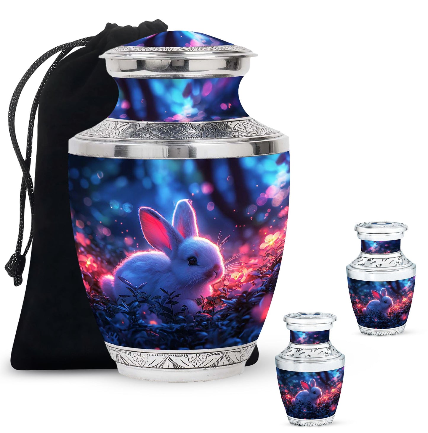 Personalized Pet Cremation Urn for Pet Ashes - 10-inch, 200 cu in - Yatskia