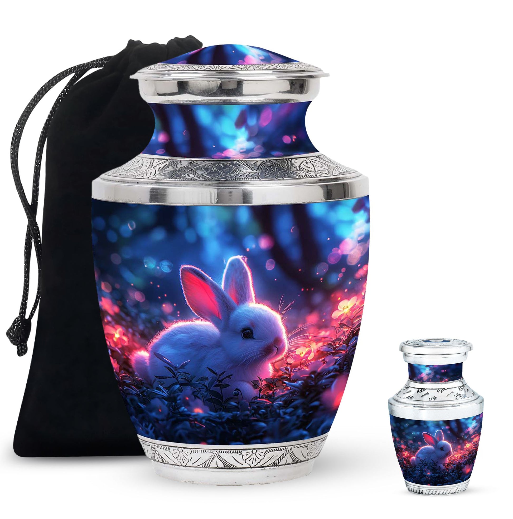 Beautiful Bunny Cremation Urn - Unique Decorative Design for Pet Urns