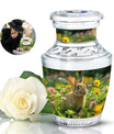 Bunny Rabbit Memorial Urn - Beautifully Designed Keepsake Urns For Pet