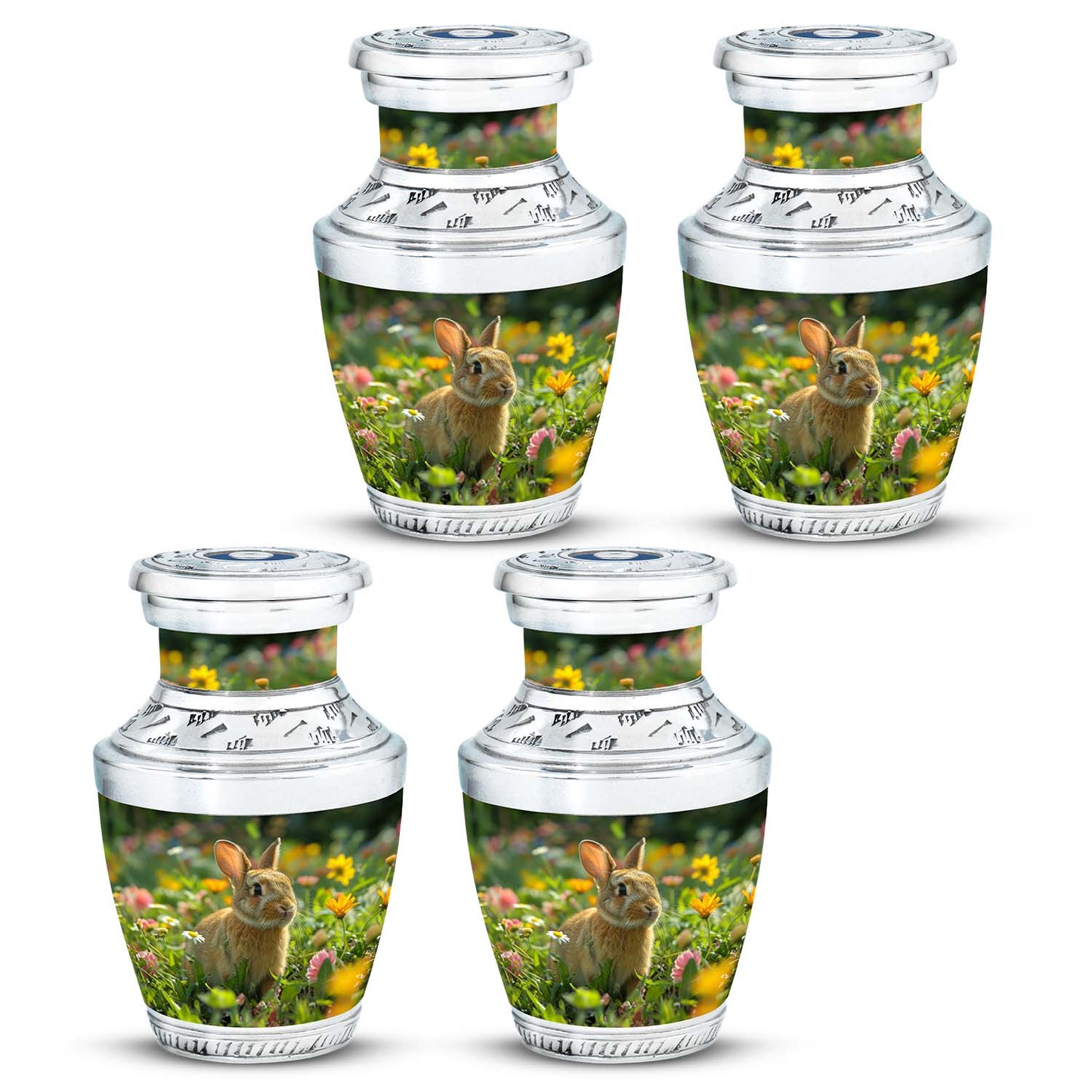 Personalized Pet Keepsake Urn for Pet Ashes - 10-inch, 200 cu in - Yatskia