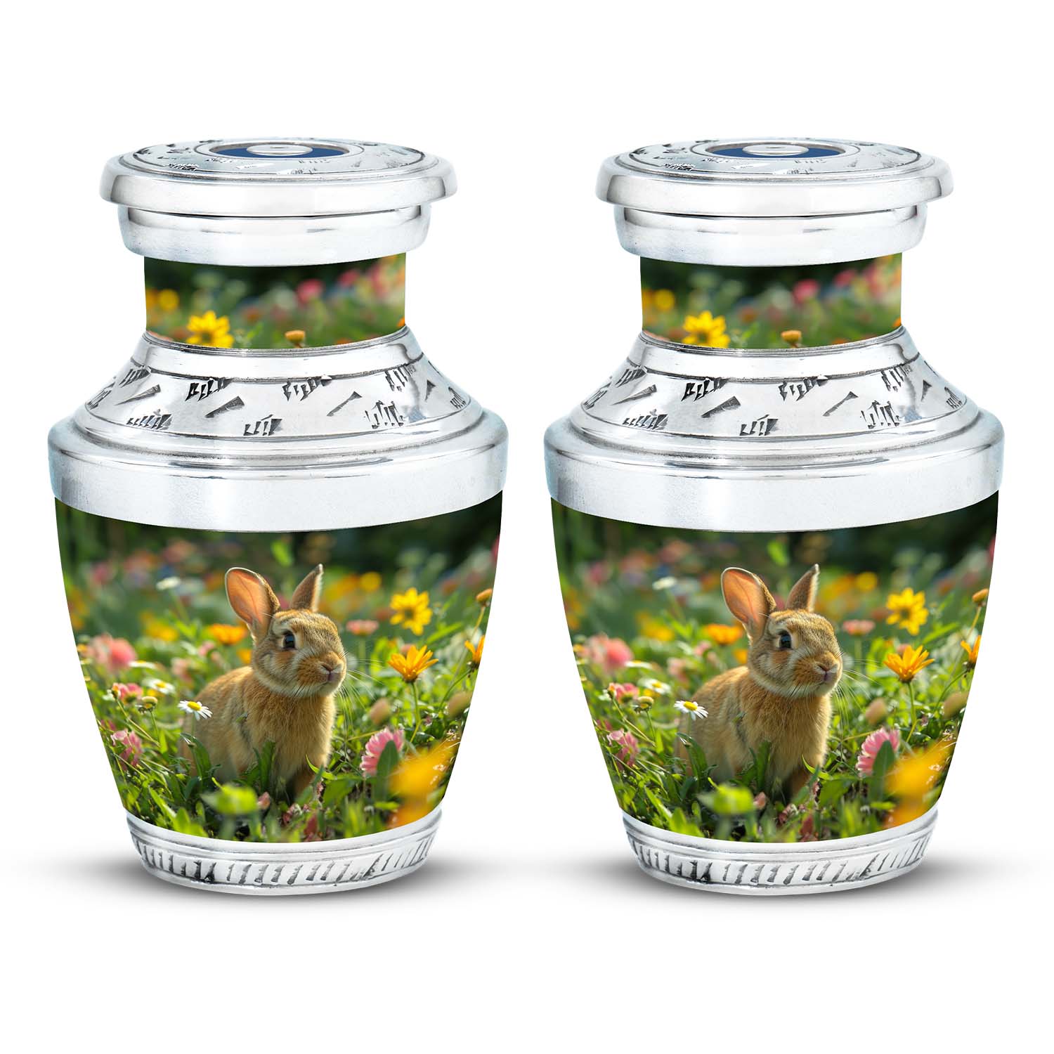 Bunny Rabbit Memorial Urn - Beautifully Designed Keepsake Urns For Pet