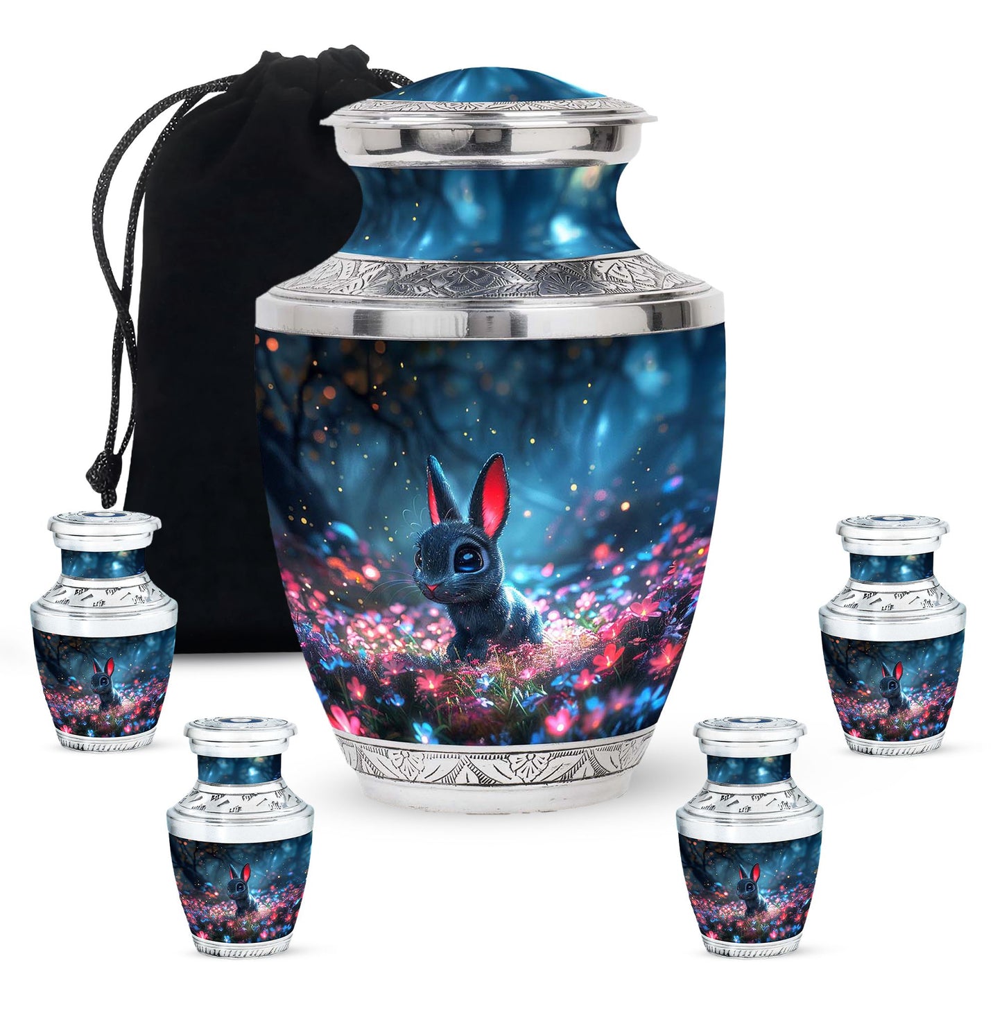 Personalized Pet Cremation Urn for Pet Ashes - 10-inch, 200 cu in - Yatskia