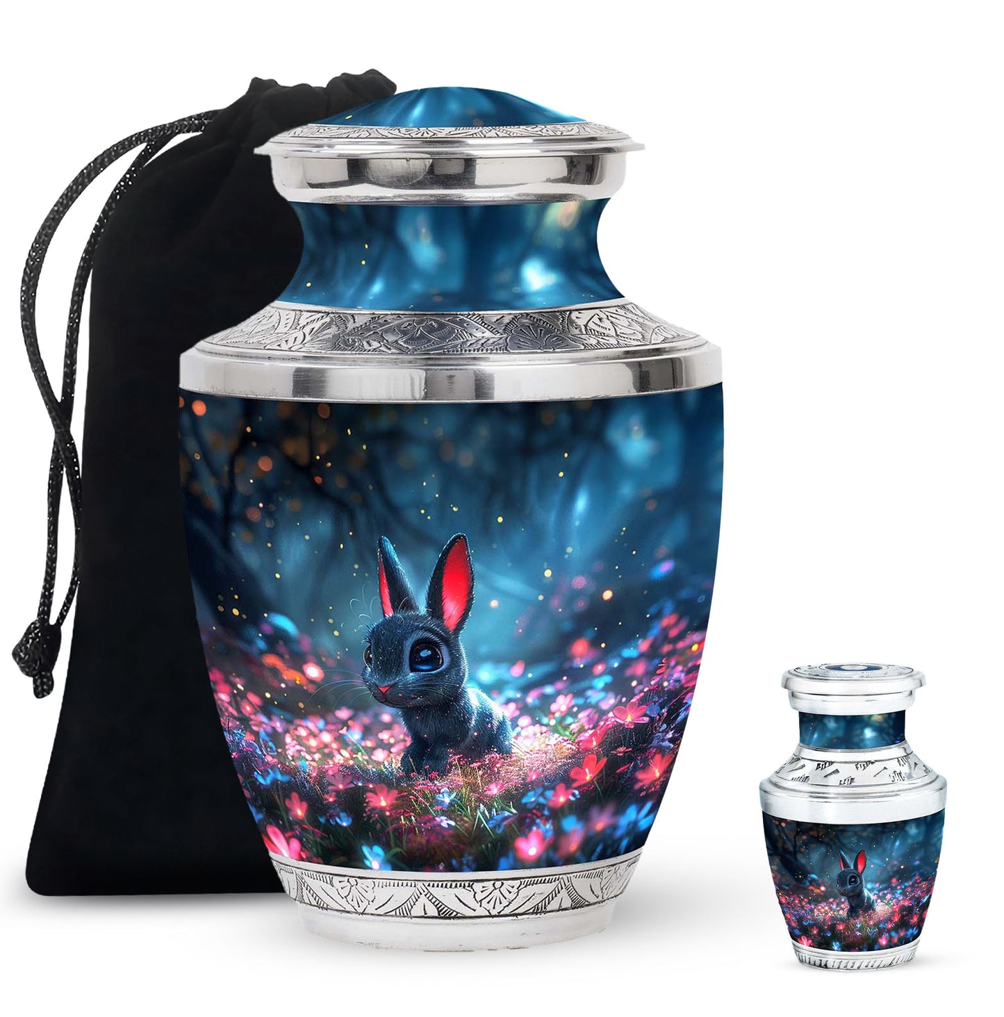Personalized Pet Cremation Urn for Pet Ashes - 10-inch, 200 cu in - Yatskia