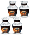 Fierce Polar Bear Urn - Bear Funeral Large Cremation Urns For Ashes