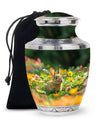 Bucolic Bunny Meadow - Rabbit Urns Large Funeral Large Urns For Ashes