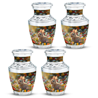 Personalized Rabbit Cremation Urn for Pet Ashes - 10-inch, 200 cu in - Yatskia