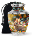 Bunny Engravable Urns For Human Ashes - Rabbit Large Cremation Urns
