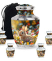 Bunny Engravable Urns For Human Ashes - Rabbit Large Cremation Urns
