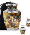 Bunny Engravable Urns For Human Ashes - Rabbit Large Cremation Urns