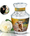 terrier Frolic Dog Memorial Urn - Dog Urns Funeral Large Cremation Urns