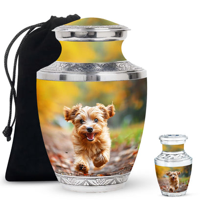 Personalized Dog Cremation Urn for Pet Ashes - Yatskia