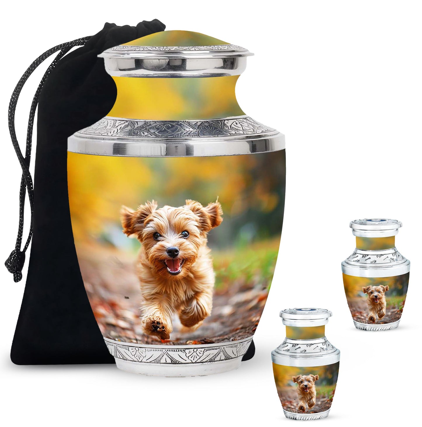 Personalized Dog Cremation Urn for Pet Ashes - Yatskia