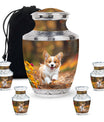 Corgi Puppy Cremation Urn For Ashes - Unique Pet Urns For Dogs