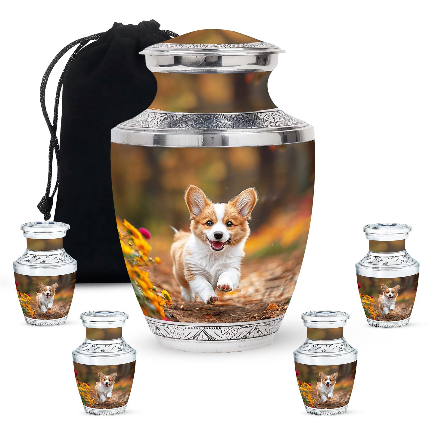Personalized Dog Cremation Urn for Pet Ashes - Yatskia