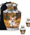 Corgi Puppy Cremation Urn For Ashes - Unique Pet Urns For Dogs