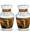 Golden Cockapoo Memorial Urn - Dog Large Urn Perfect Memorials For Pet